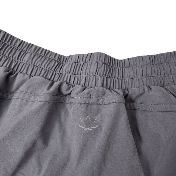 Beyond Yoga Skort Small Petite SP Cloud Gray Stretch Woven Stride Lined Skirt - Picture 5 of 8